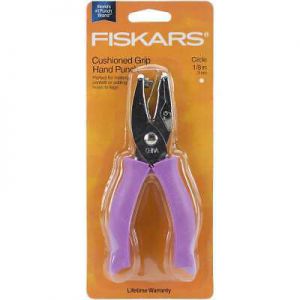 Dziurkacz ozdobny Fiskars szczypcowy 3,1mm Kółko
